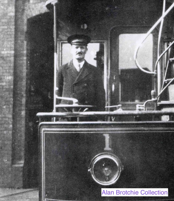 Dundee, Broughty Ferry & District Tramway inspector